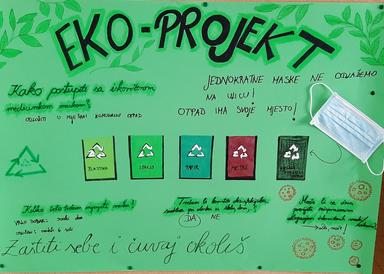 Analiza rezultata Eko upitnika za učenike