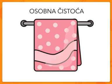 Osobna čistoća - pisana priprema