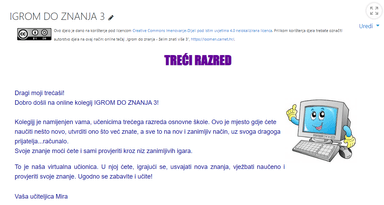 Igrom do znanja 3