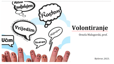 Volontiranje u srednjoj školi 