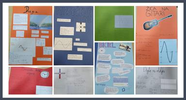 Primjer istraživačkog učenja sinusoidalnih pojava s rubrikom