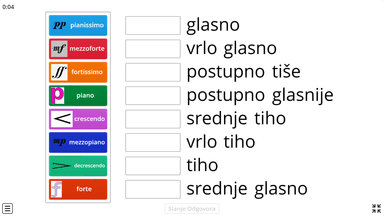 Videolekcija za glazbenu kulturu 4. razred osnovne škole - Dinamika