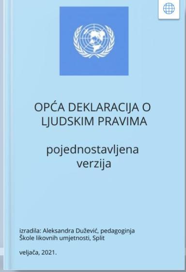 Opće deklaracija o ljudskim pravima - pojednostavljena verzija