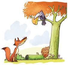 Basna Gavran i lisica (za učenike s teškoćama)