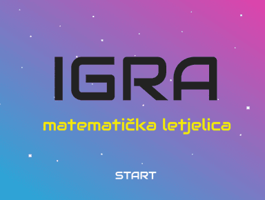 Matematička letjelica - igra