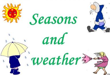 Engleski jezik - Seasons and Weather - 5 Games matrix