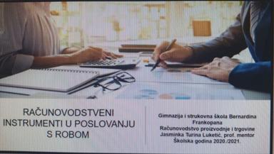 RAČUNOVODSTVENI INSTRUMENTI U POSLOVANJU S ROBOM
