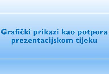 Grafički prikazi kao potpora prezentacijskom tijeku