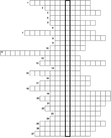 Aktivnosti za kraj školske godine za 3.r.SŠ - križaljka ili kviz znanja