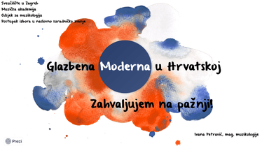 Glazbena Moderna u Hrvatskoj