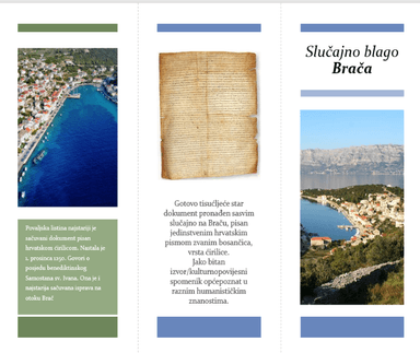 Brošure o Nazorovu Braču - projekt