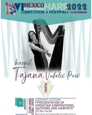 presentation of Croatian composers, authors and harpists