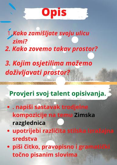 Pripremama za školsku zadaću