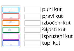 Vrste kutova - spoji parove 1