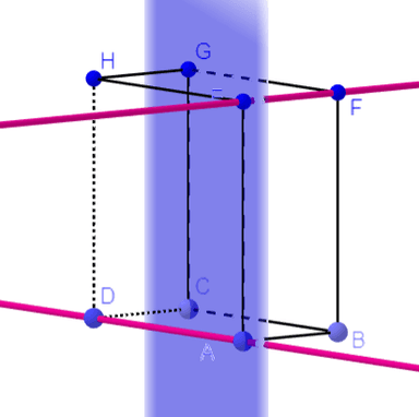 Točke, pravci i ravnine u prostoru - provjera usvojenosti nastavnih sadržaja za učenike s motoričkim teškoćama