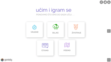 Učim i igram se - interaktivni digitalni obrazovni sadržaj