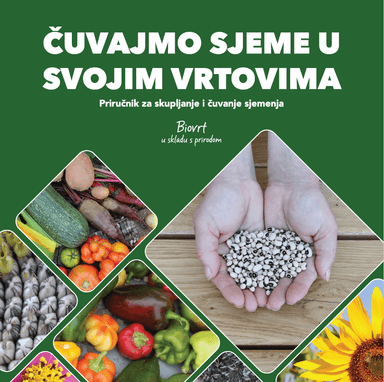 Edukativna brošura: "Čuvajmo sjeme u svojim vrtovima"