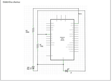 Predložak za laboratorijsku vježbu - Fotodioda (upravljanje putem Arduina)