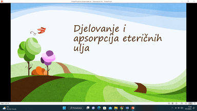 Djelovanje i apsorpcija eteričnih ulja