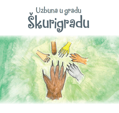 Slikovnica o volontiranju "Uzbuna u gradu Škurigradu"