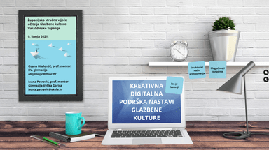 Kreativna digitalna podrška nastavi Glazbene kulture
