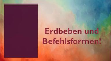 Verhalten während eines Erdbebens