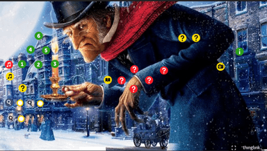 Charles Dickens, Božićna priča (interaktivna fotografija za interpretaciju djela)