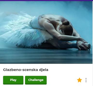 Glazbeno-scenska djela