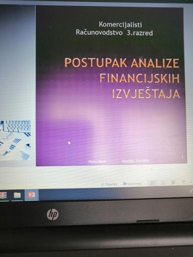 Postupak analize financijskih izvještaja