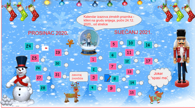 Kalendar izazova - rastimo kroz praznike