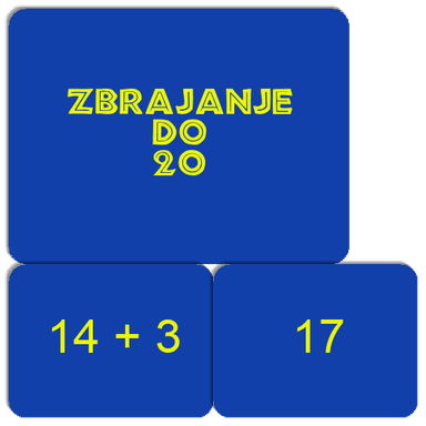 Zbrajanje do 20