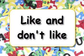 I like... I don't like... - video lekcija za 1. razred
