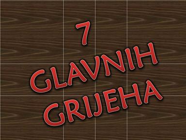 Sedam glavnih grijeha