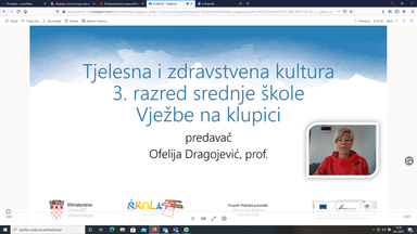 Video lekcija - Vježbe na klupici