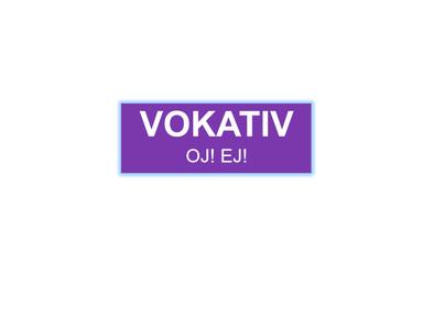 Vokativ