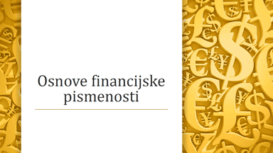 Osnove financijske pismenosti