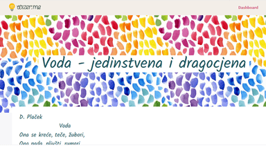 Voda - jedinstvena i dragocjena