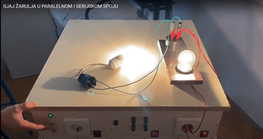 Snaga razvijena na žaruljama - interaktivni video