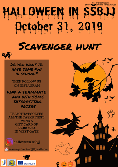 Scavenger Hunt in SŠBJJ