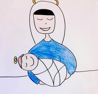 Molitva Mariji; priprema za nastavni sat, alati: Spark Adobe, Book creator, video uputa