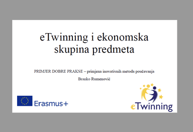 eTwinning i ekonomska skupina predmeta