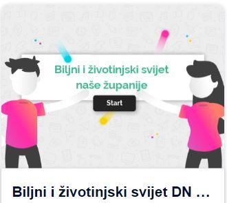 Biljni i životinjski svijet Dubrovačko-neretvanske županije - kviz