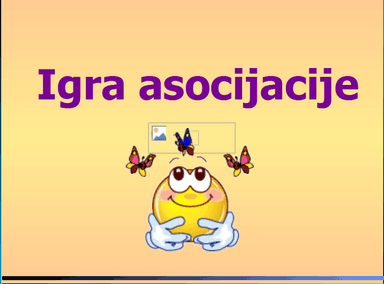Igra asocijacije-uvod u sat