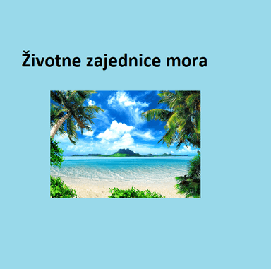 Ponavljanje gradiva (kviz) - more