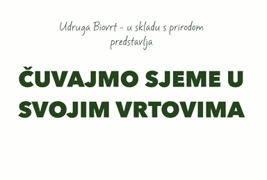 Video: ČUVAJMO SJEME U SVOJIM VRTOVIMA