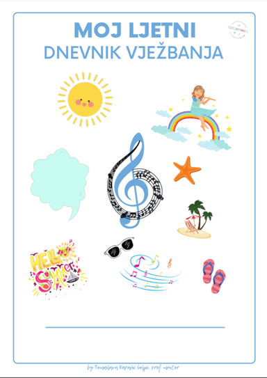 Ljetni dnevnik vježbanja
