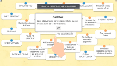 Slobodni za naviještanje EVANĐELJA 6.r digitalni zadatak