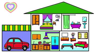 Describing a house/a room in the house