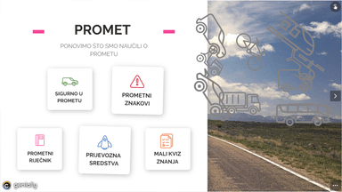 Promet - ponovimo što smo naučili o prometu