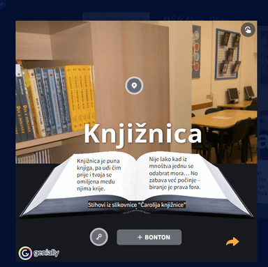 Knjižnica – mjesto poticanja čitalačke i informacijske pismenosti (KIMOO - 1. razred) 